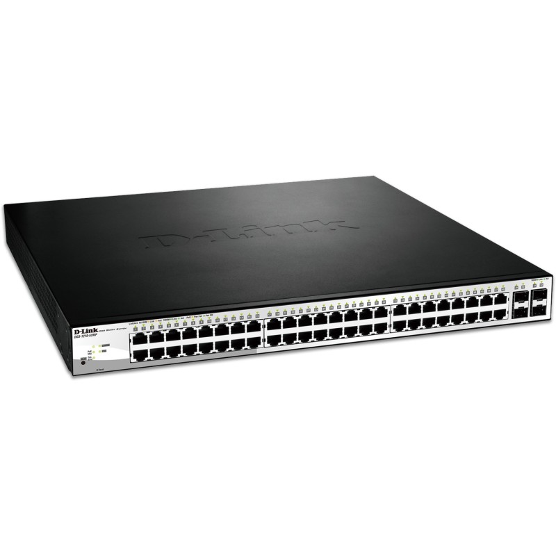 Buy D-Link DGS-1210-52MP - 52-Port L2 Smart Managed Switch, 48x PoE+ Ports, 4 SF... in Cyprus, Nicosia, Limassol, Larnaka, Pafos