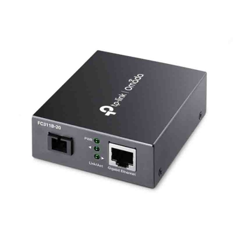 TL-FC311B-20 V1 FIBER MEDIA CONVERTER FX(SC) 10 100 1000 TRANCEIVER TP-LINK — Buy in Cyprus with Fast Delivery