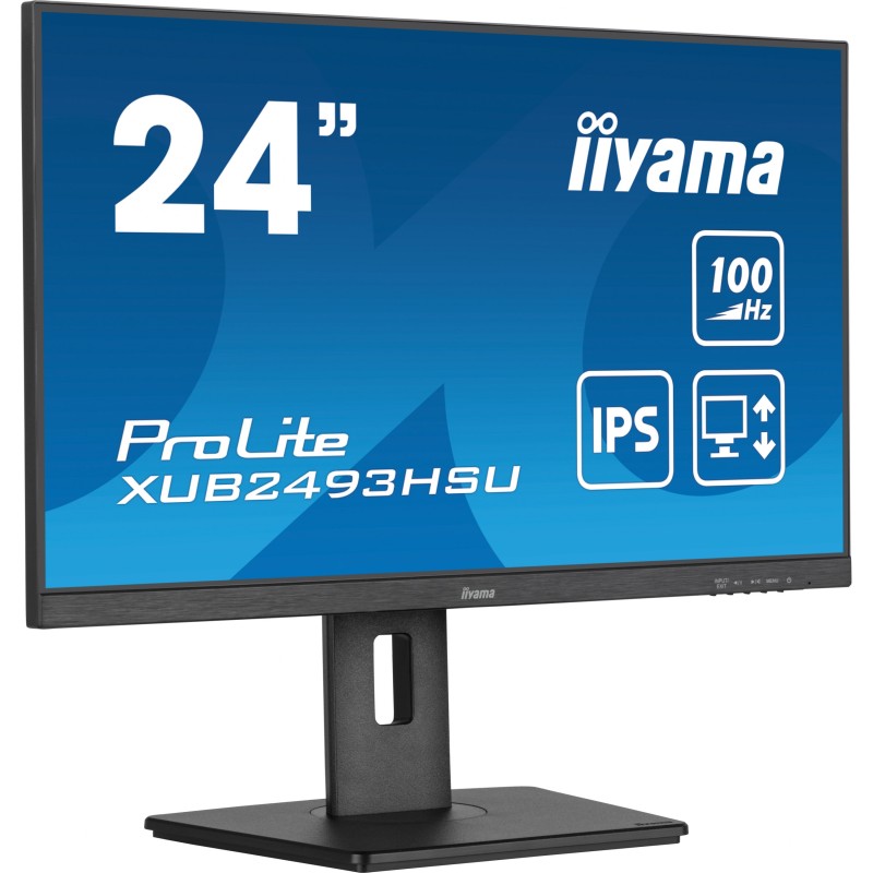 Buy iiyama ProLite XUB2493HSU-B7 - 24" (23.8") FHD IPS 100Hz 1ms | HDMI & DP, US... in Cyprus, Nicosia, Limassol, Larnaka, Pafos