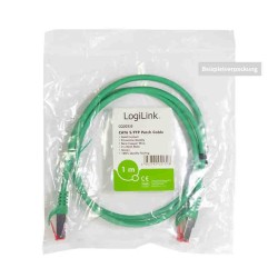 CQ2025S 0.5m Cat6 GREEN SFTP PATCH CABLE PRIMELINE LOGILINK — Buy in Cyprus with Fast Delivery