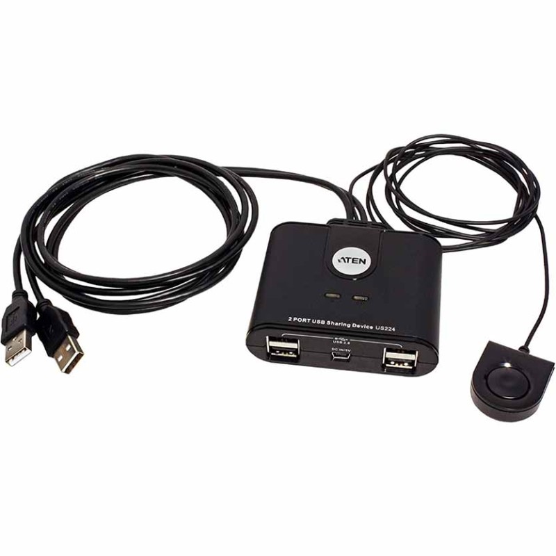 US224-AT USB 2.0 DATA SWITCH 2-PORTS ATEN — Buy in Cyprus with Fast Delivery