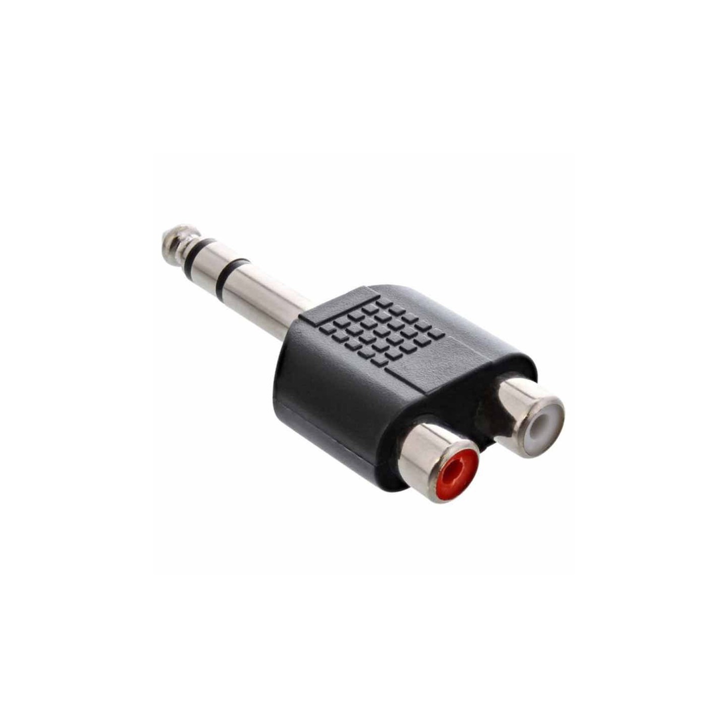 99323 AUDIO ADAPTOR 6.35 MALE TO 2x RCA FEMALE INLINE — Buy in Cyprus with Fast Delivery