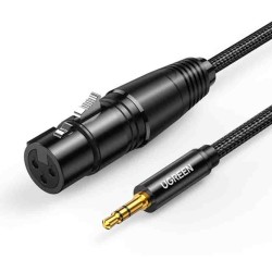 20244 2m AUDIO EXT XLR to 3.5mm JACK F M UGREEN — Buy in Cyprus with Fast Delivery