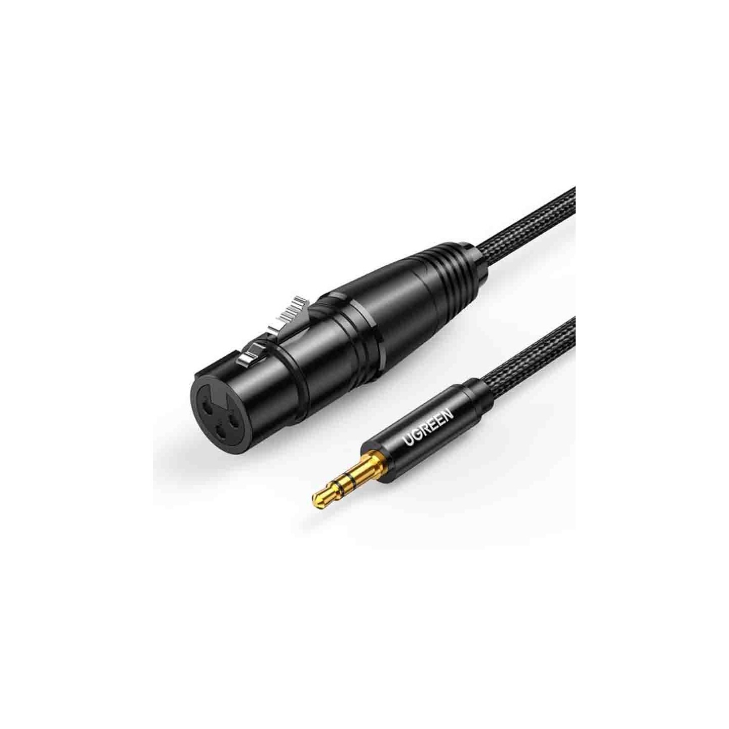 20244 2m AUDIO EXT XLR to 3.5mm JACK F M UGREEN — Buy in Cyprus with Fast Delivery