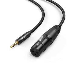 20244 2m AUDIO EXT XLR to 3.5mm JACK F M UGREEN — Buy in Cyprus with Fast Delivery