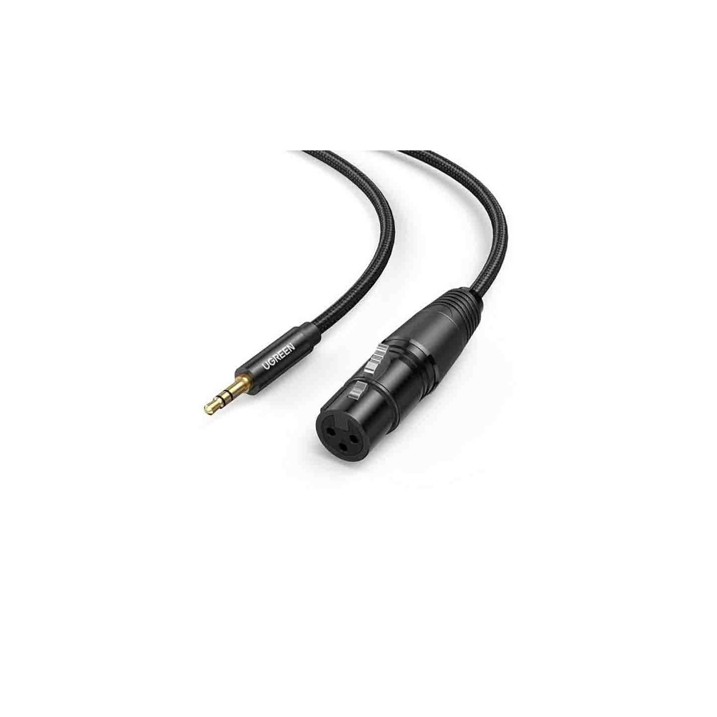 20244 2m AUDIO EXT XLR to 3.5mm JACK F M UGREEN — Buy in Cyprus with Fast Delivery