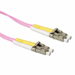 RL9705 5m FIBER PATCH CABLE LC LC CONNECTORS MULTIMODE OM4 50 125 DUPLEX LSZH ACT — Buy in Cyprus with Fast Delivery