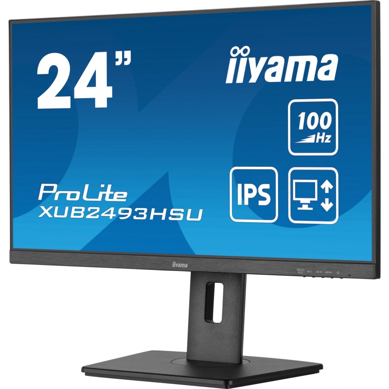 Buy iiyama ProLite XUB2493HSU-B7 - 24" (23.8") FHD IPS 100Hz 1ms | HDMI & DP, US... in Cyprus, Nicosia, Limassol, Larnaka, Pafos