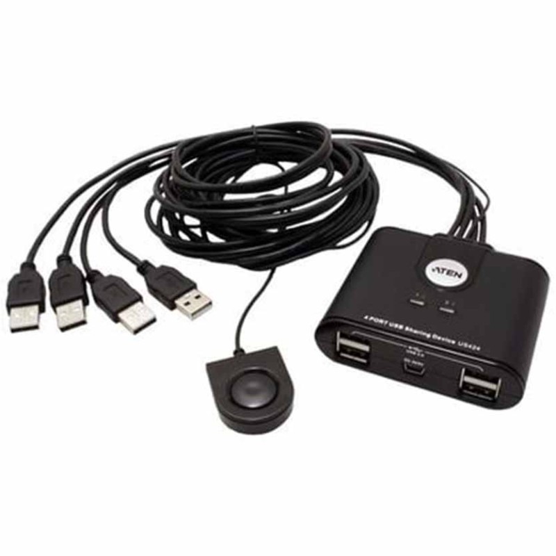 US424-AT USB 2.0 DATA SWITCH 4-PORTS ATEN — Buy in Cyprus with Fast Delivery