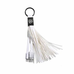 WDC-011 i6 WHITE TASSEL RING CHARGING CBL WK — Buy in Cyprus with Fast Delivery