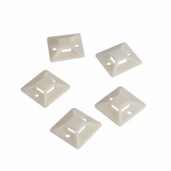 KAB0044 100pcs CABLE TIE MOUNTS 28x28 SELF-ADHESIVE LOGILINK — Buy in Cyprus with Fast Delivery
