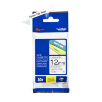 TZE231CIV 12mm 8M FLEXIBLE TAPE ROLL BLACK WHITE BROTHER — Buy in Cyprus with Fast Delivery