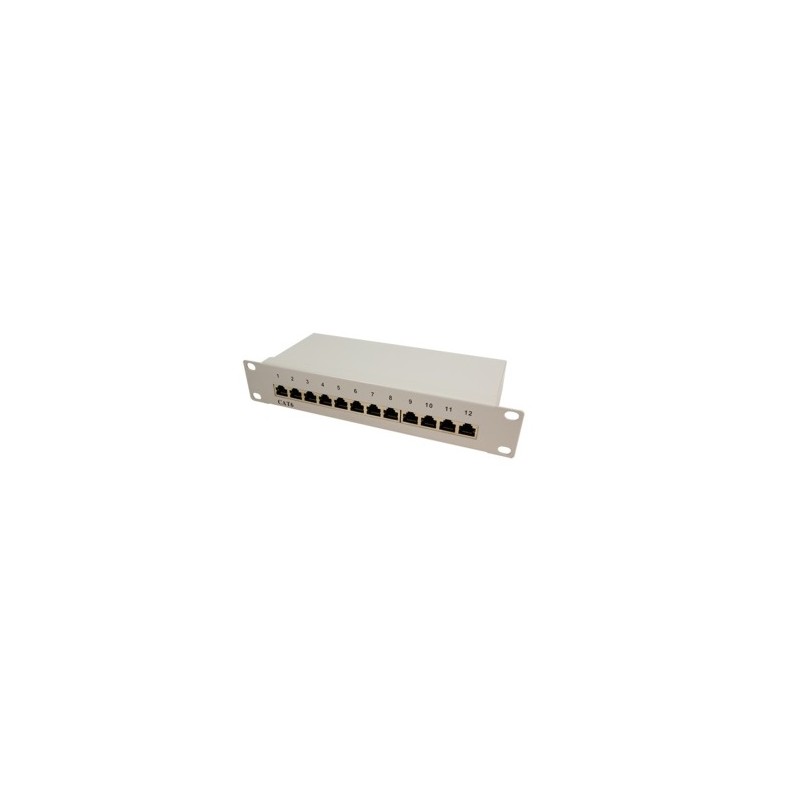 NP0041 CAT6 12-PORT 10'PATCH PANEL LOGILINK — Buy in Cyprus with Fast Delivery