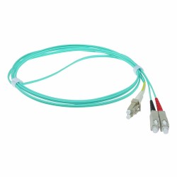 RL8605 5m FIBER PATCH CABLE LC AND SC CONNECTORS MULTIMODE OM3 50 125 DUPLEX LSZH ACT — Buy in Cyprus with Fast Delivery