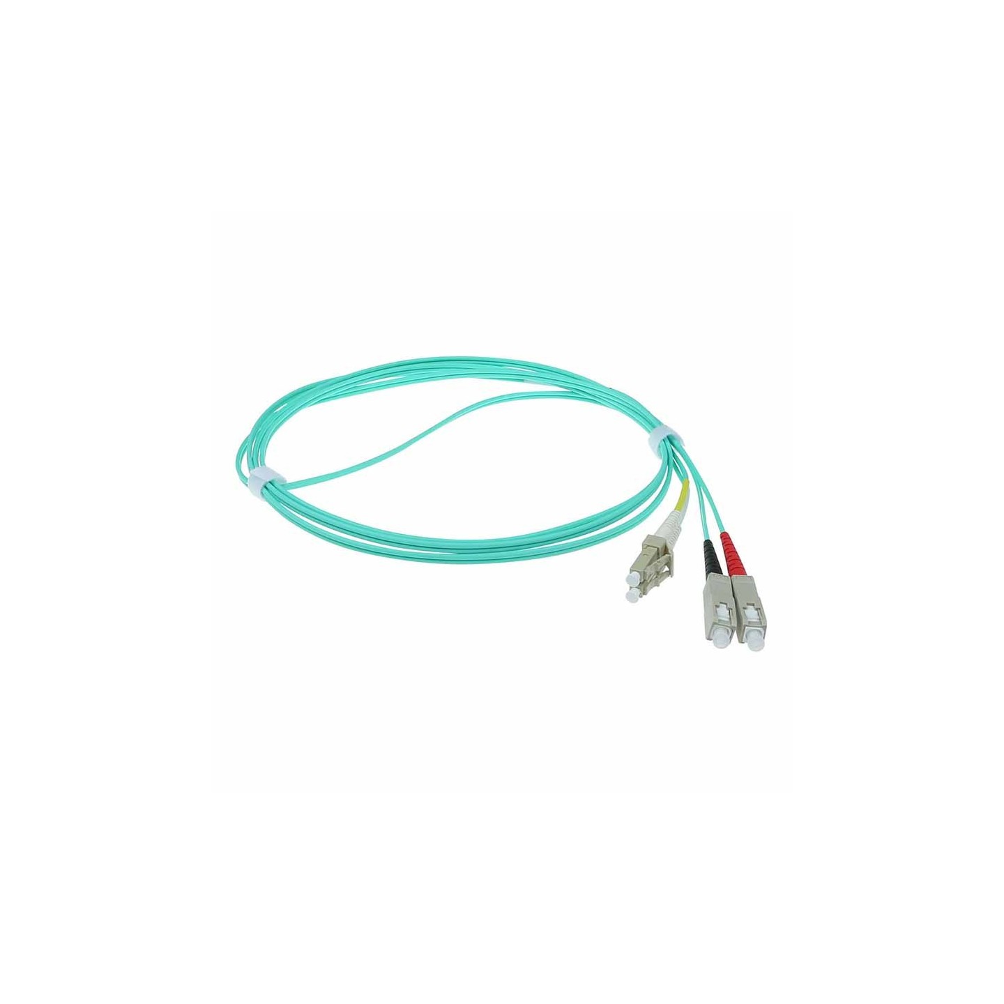 RL8605 5m FIBER PATCH CABLE LC AND SC CONNECTORS MULTIMODE OM3 50 125 DUPLEX LSZH ACT — Buy in Cyprus with Fast Delivery