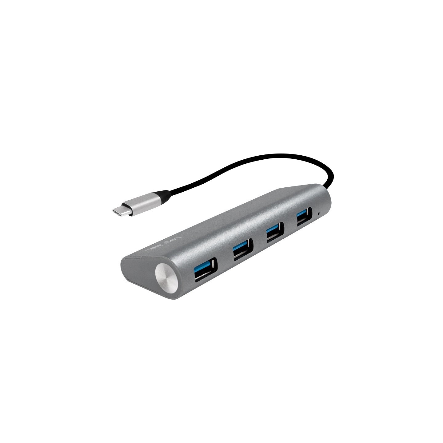 UA0309 HUB USB-C 3.1 4-PORT WITH ALUMINUM CASING, LOGILINK — Buy in Cyprus with Fast Delivery