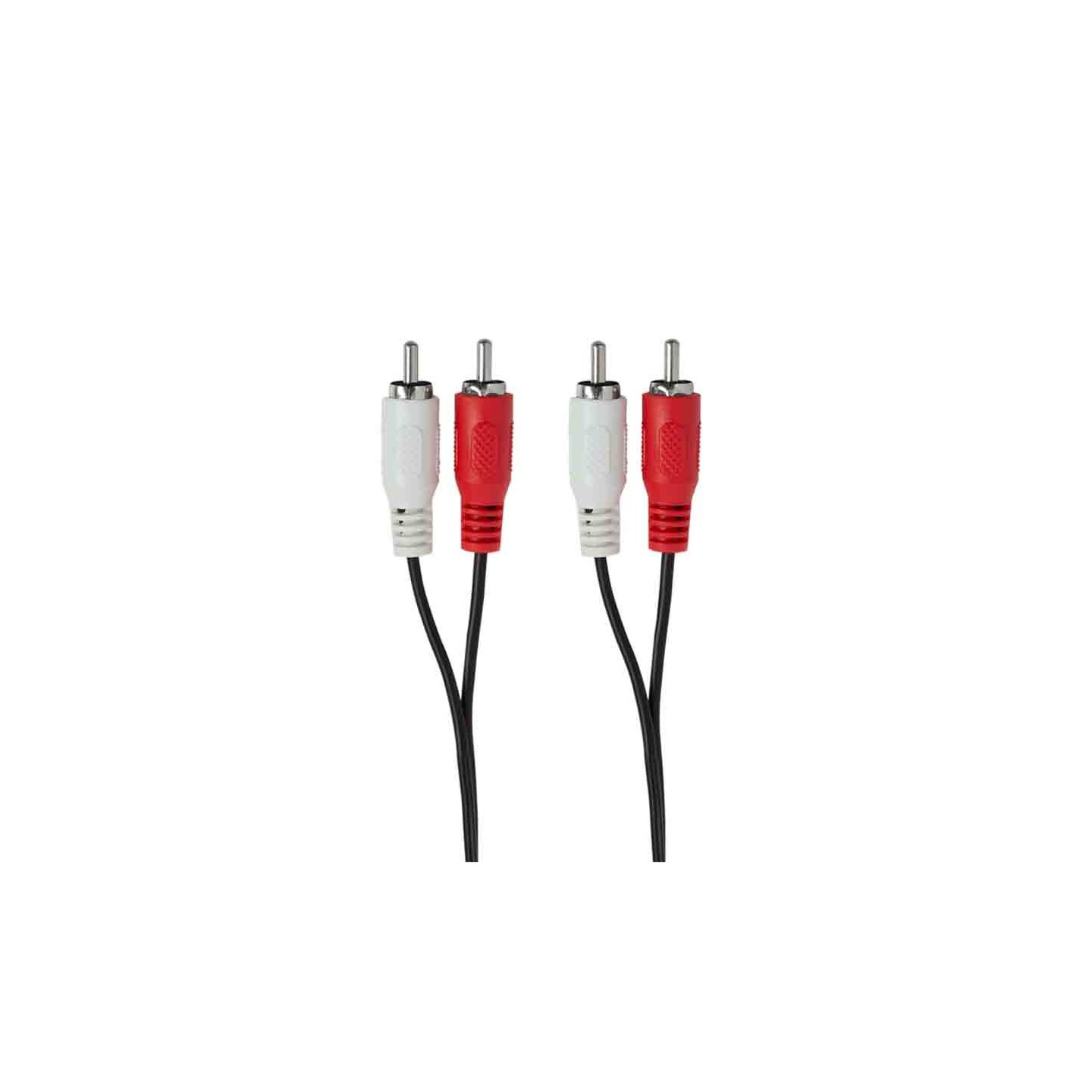CA1039 2.5m RCA CBL 2x M M BLK LOGILINK — Buy in Cyprus with Fast Delivery