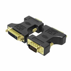 AD0002 DVI to VGA ADAPTER DVI-I F TO HD15 M 1080p LOGILINK — Buy in Cyprus with Fast Delivery