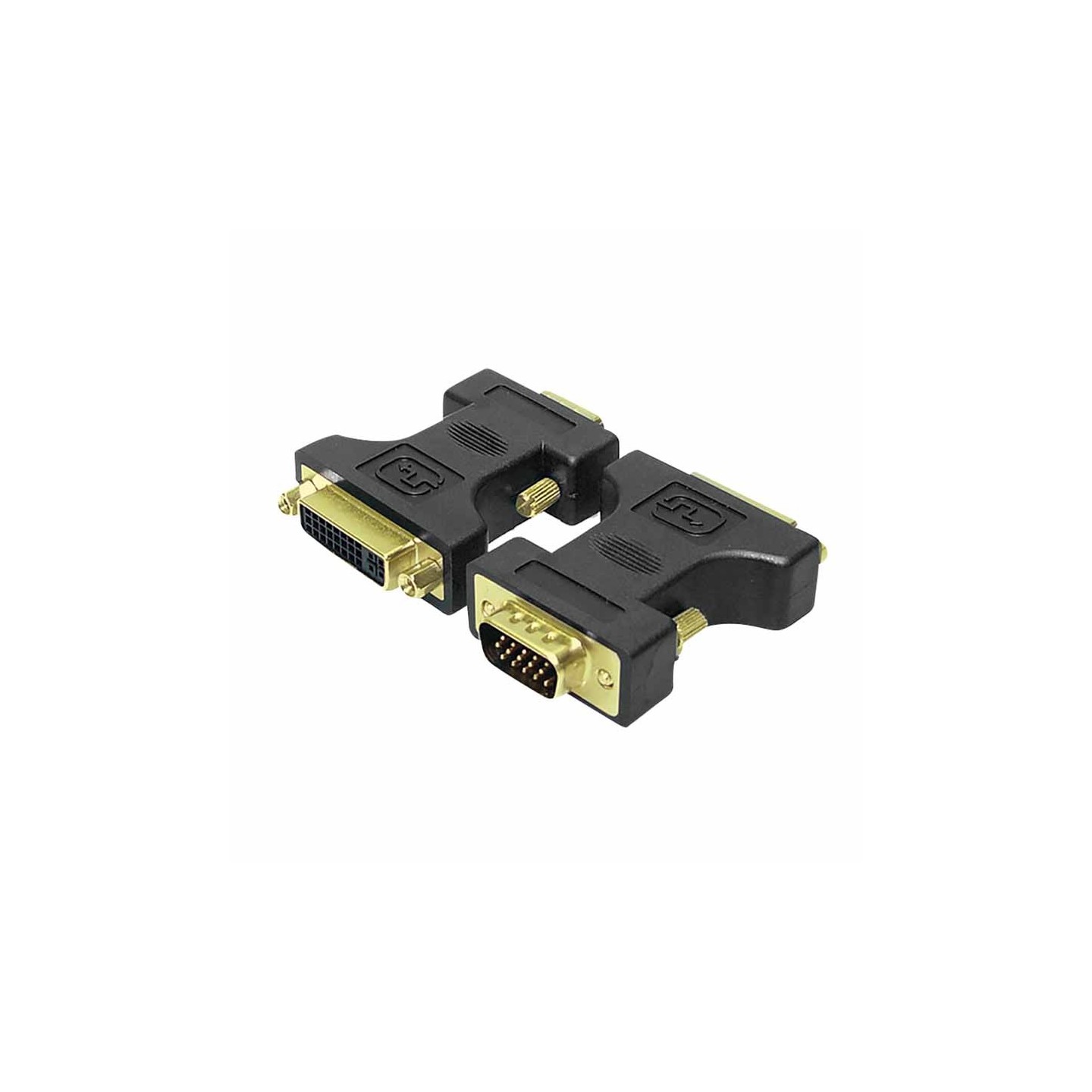 AD0002 DVI to VGA ADAPTER DVI-I F TO HD15 M 1080p LOGILINK — Buy in Cyprus with Fast Delivery