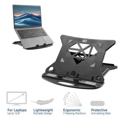 AC8150 FOLDABLE LAPTOP STAND W 7 ADJUSTABLE HEIGHTS, ACT — Buy in Cyprus with Fast Delivery