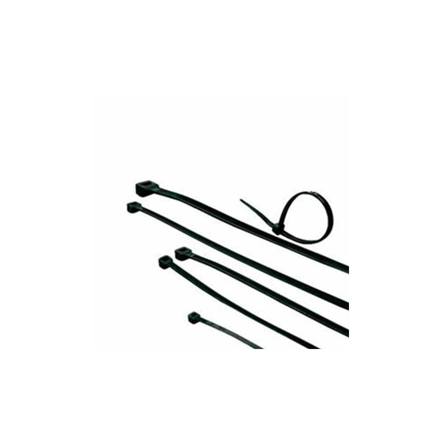 CT1015 CABLE TIES 100mm LENGTH, 2.5mm WIDTH BLACK ACT — Buy in Cyprus with Fast Delivery