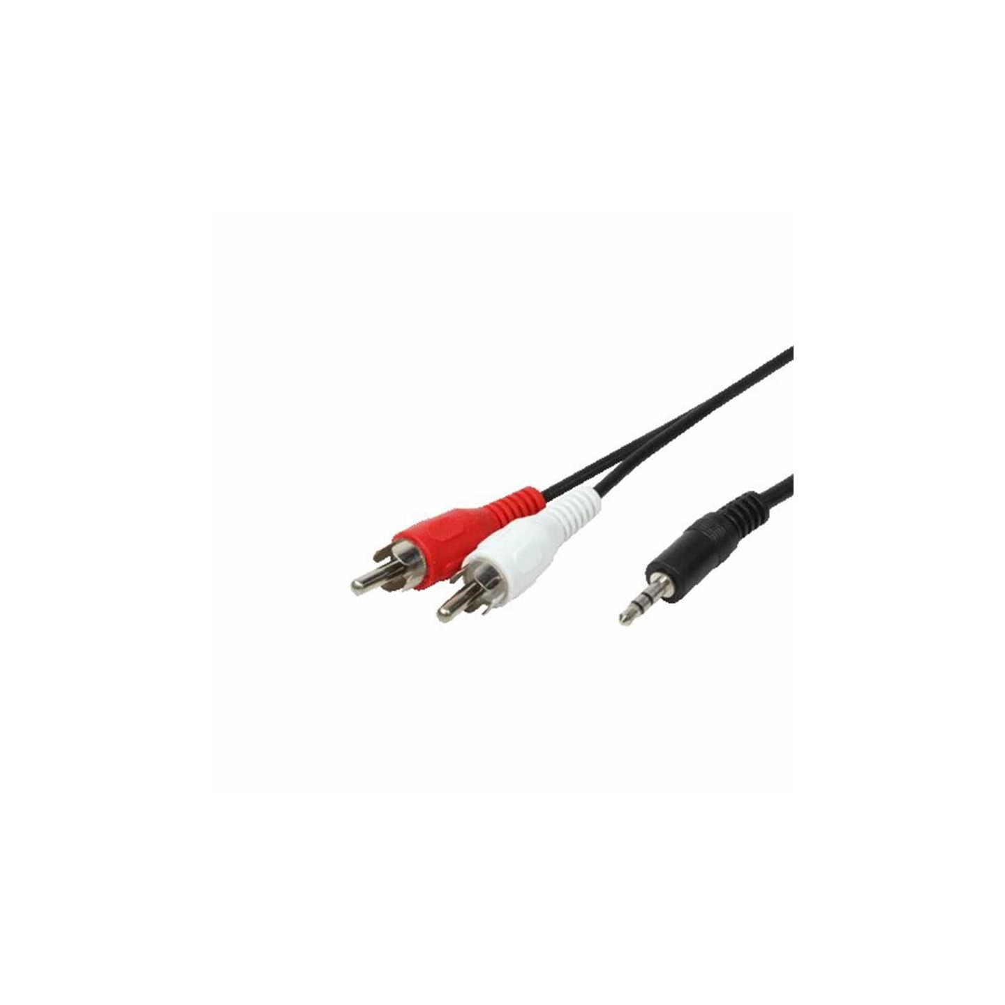 CA1043 5m AUDIO CONN 1x3.5mm 2xCinch LOGILINK — Buy in Cyprus with Fast Delivery