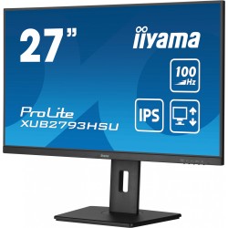 Buy iiyama ProLite XUB2793HSU-B6 - 27" (68.6 cm) FHD IPS 100Hz 1ms - Black, HDMI... in Cyprus, Nicosia, Limassol, Larnaka, Pafos