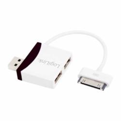 LogiLink UA0181 USB 2.0 Hub 2-Port Apple Dock Connector | Charge & Sync — Armenius Store Cyprus