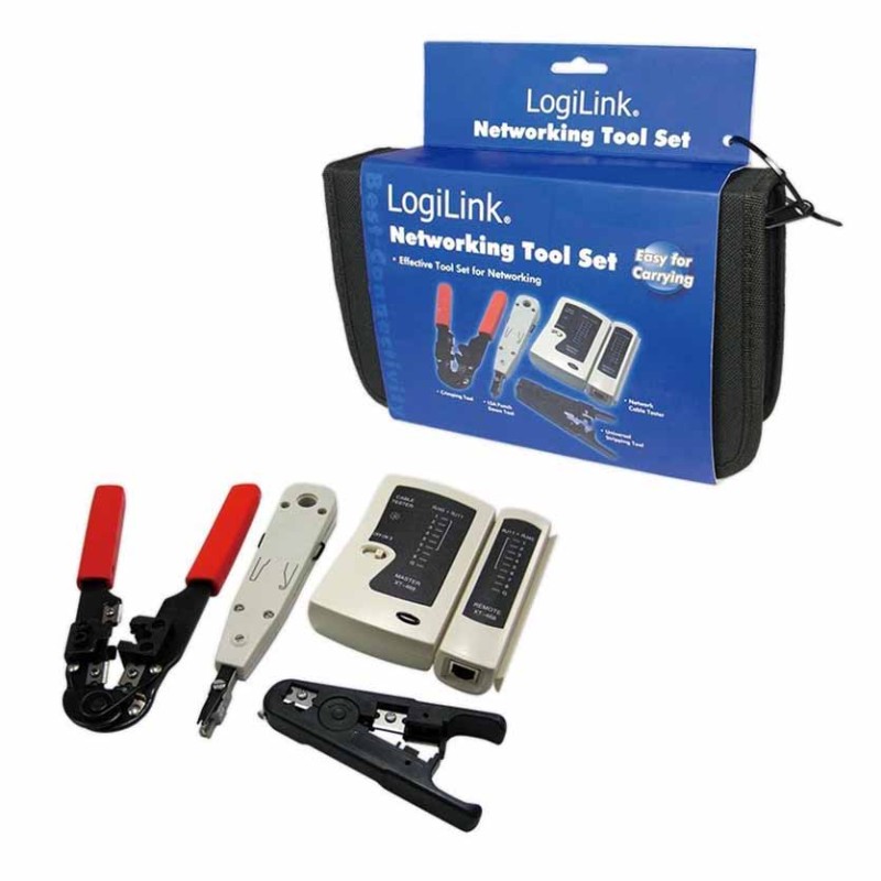 WZ0012 NETWORK TOOL SET LOGILINK — Buy in Cyprus with Fast Delivery