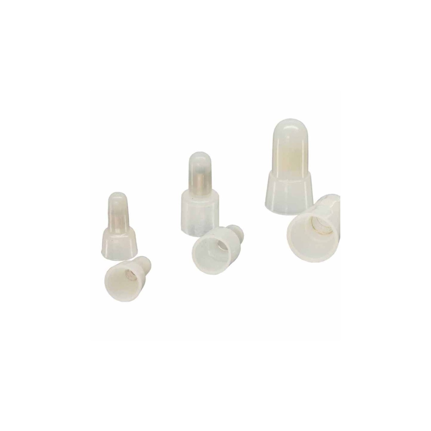 Buy 44001N CABLE CLAMB SET TRANSPARENT NYLON 100PCS INLINE in Cyprus, Nicosia, Limassol, Larnaka, Pafos