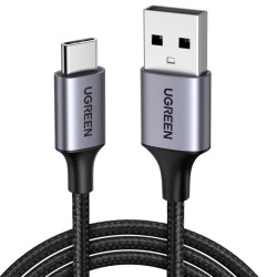 UGREEN 60128 USB-C to USB-A 2m 3A Fast Charging Cable | QC 3.0 — Armenius Store Cyprus