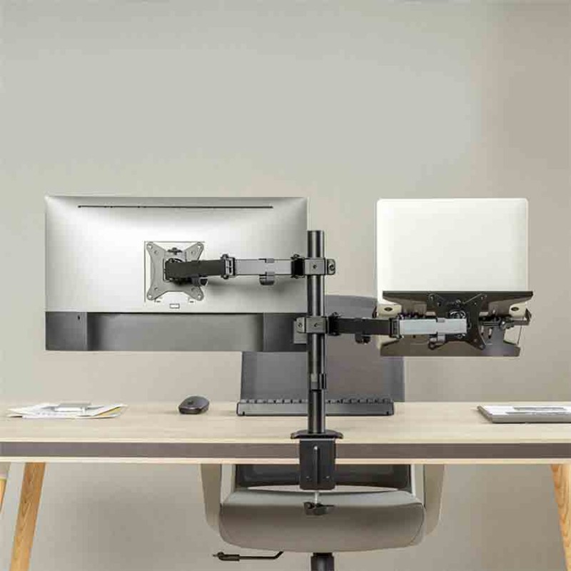 LogiLink BP0175 Dual Monitor Mount 17-32" - Adjustable Laptop Tablet Stand — Armenius Store Cyprus