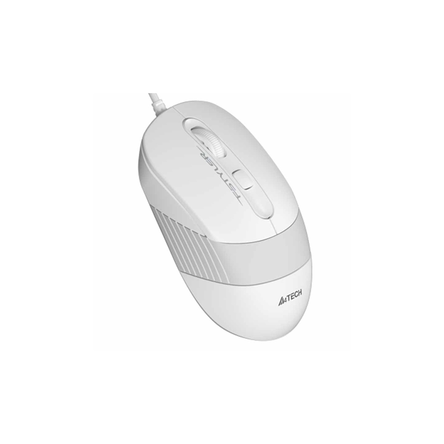 A4Tech FM10 White Wired Optical Mouse 1600 DPI | Symmetric 4-Button — Armenius Store Cyprus