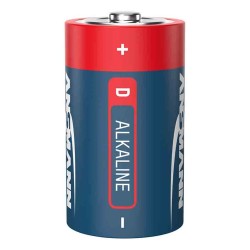 01051C ALKALINE BATTERIES, MONO (D), 4Pcs PACK RED ANSMANN — Buy in Cyprus with Fast Delivery