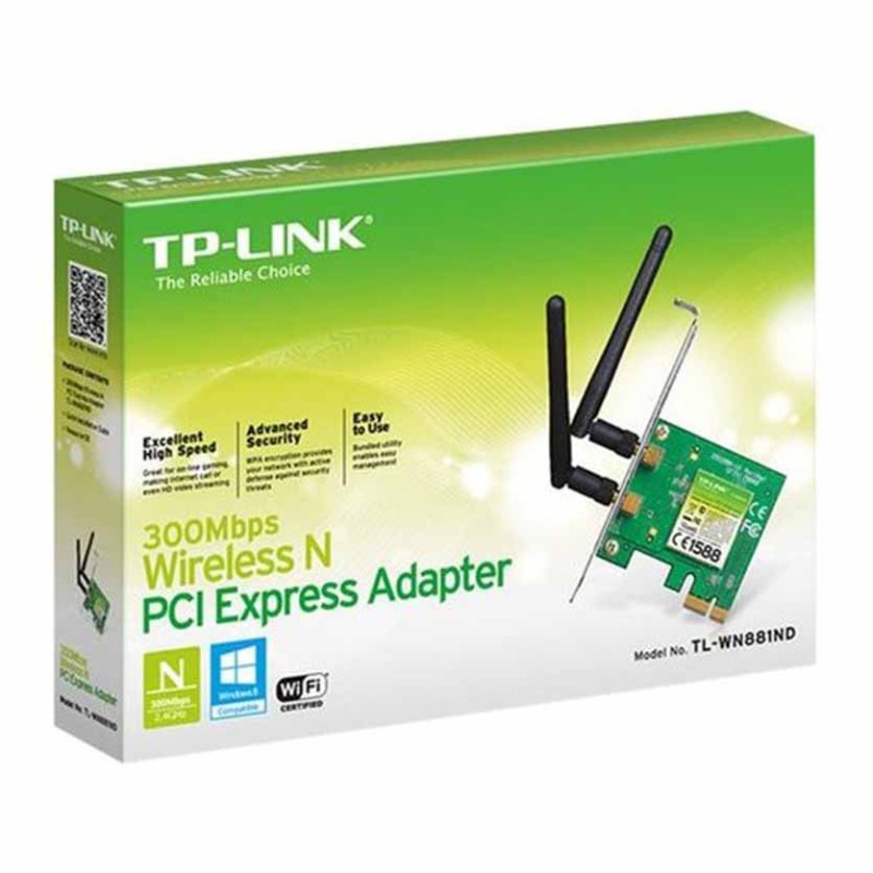 WN881ND NETWORK ADAPTER PCIe2.0 TP-LINK — Buy in Cyprus with Fast Delivery
