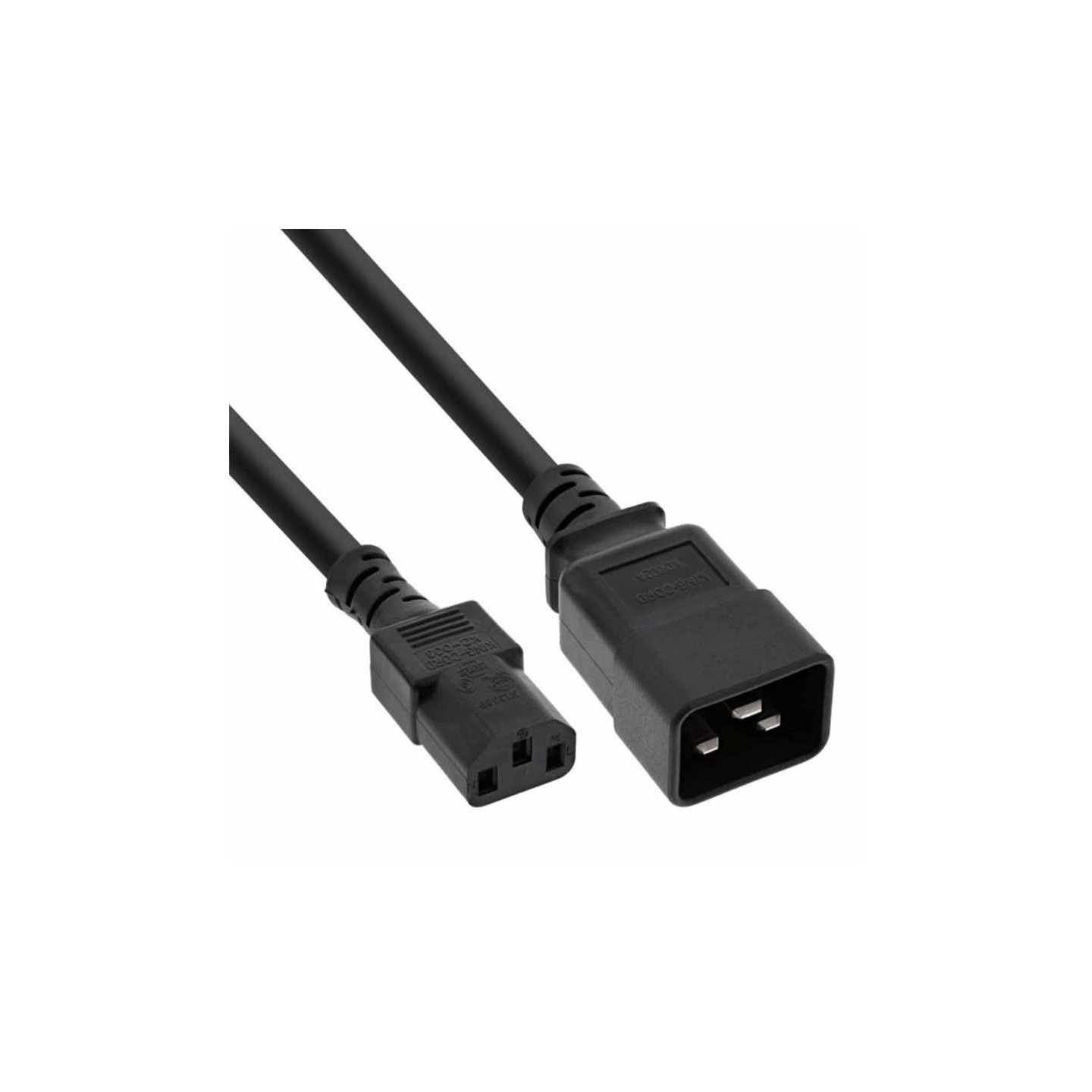 16659D 2m POWER ADAPTER CABLE C20 TO C13 max.10A,3x1,5mm2 INLINE — Buy in Cyprus with Fast Delivery