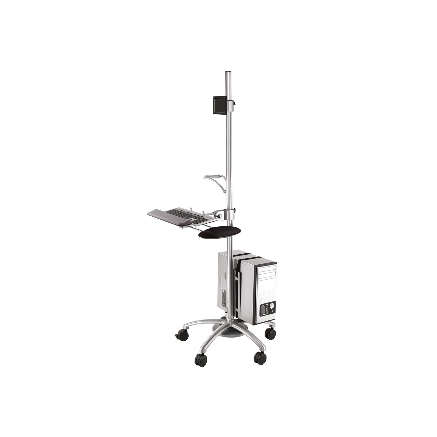 OS8097 TV & Monitor Stand Trolley up to 27" NEOMOUNTS FPMA-MOBILE1800 (Boxed) — Buy in Cyprus with Fast Delivery