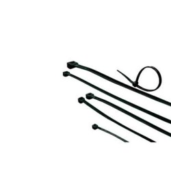 CT1075 CABLE TIES 385mm LENGTH, 4.8mm WIDTH BLACK ACT — Buy in Cyprus with Fast Delivery