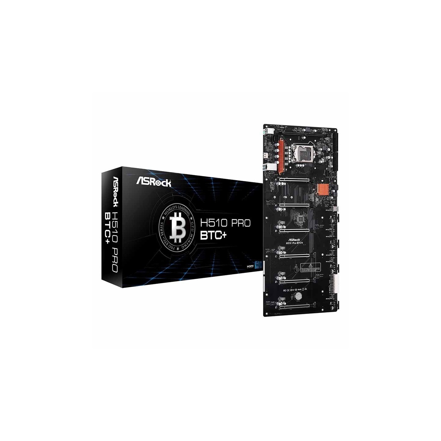 ASRock H510 PRO BTC+ LGA 1200 Intel Motherboard (Boxed) — Buy in Cyprus with Fast Delivery
