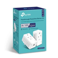 TL-PA7017P KIT AV1000 GIGABIT PASSTHROUGH POWERLINE STARTER KIT TP-LINK — Buy in Cyprus with Fast Delivery