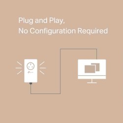 TL-PA7017P KIT AV1000 GIGABIT PASSTHROUGH POWERLINE STARTER KIT TP-LINK — Buy in Cyprus with Fast Delivery