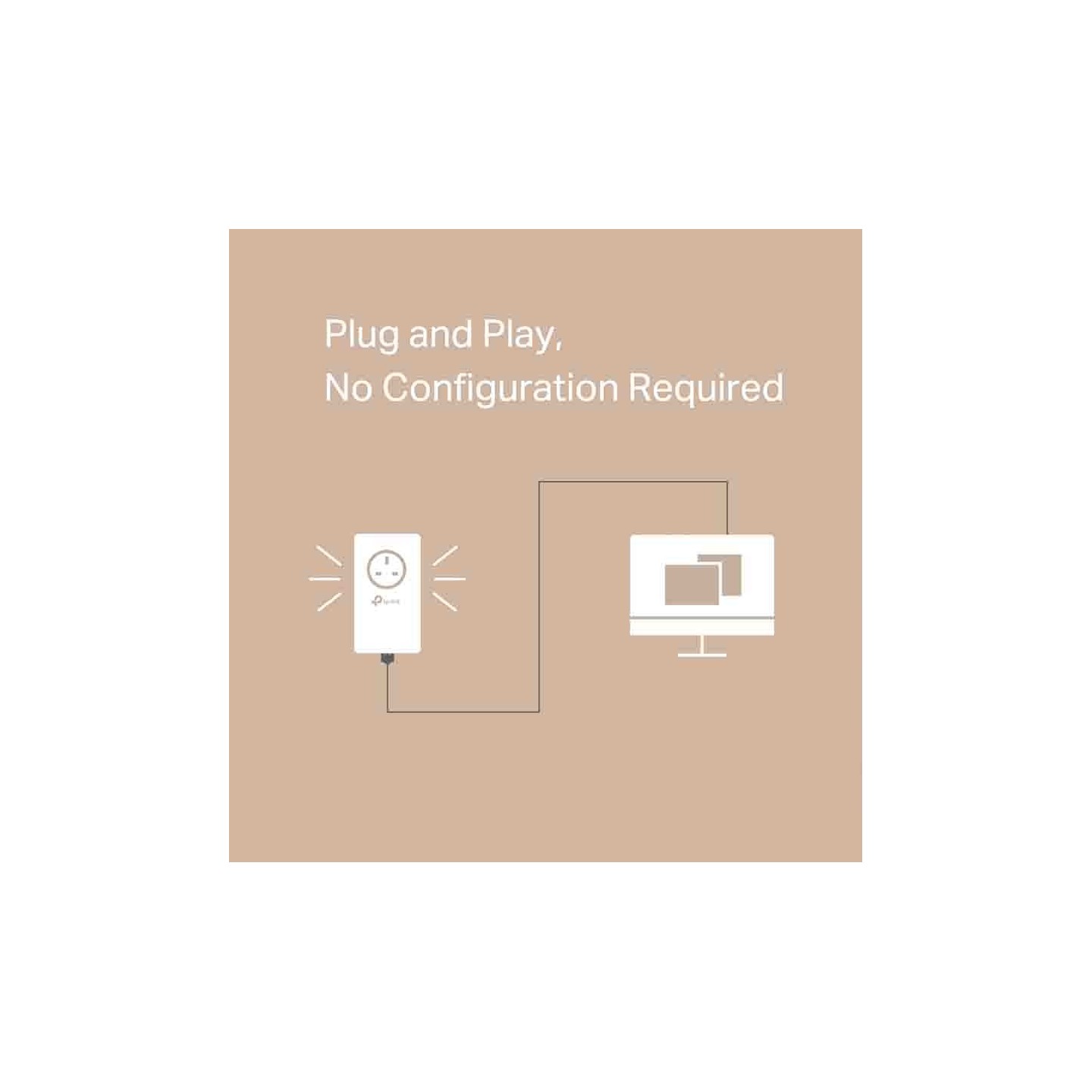 TL-PA7017P KIT AV1000 GIGABIT PASSTHROUGH POWERLINE STARTER KIT TP-LINK — Buy in Cyprus with Fast Delivery