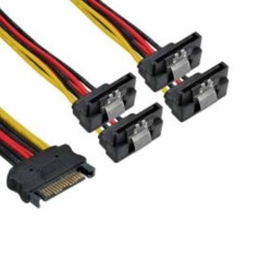 29683V SATA POWER Y CBL SOCKET TO 4xSATA INLINE — Buy in Cyprus with Fast Delivery