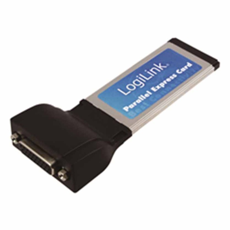 LogiLink PC0048 ExpressCard to 1x Parallel Port Adapter (Boxed) — Buy in Cyprus with Fast Delivery