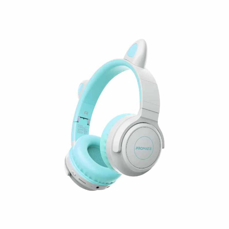 PANDA.AQUA HEADPHONES BT KAWAII STYLE HD STEREO KIDSAFE PROMATE — Buy in Cyprus with Fast Delivery
