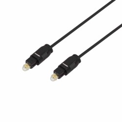 CA1008 2m OPTICAL AUDIO CABLE TOSLINK M M BLACK LOGILINK — Buy in Cyprus with Fast Delivery