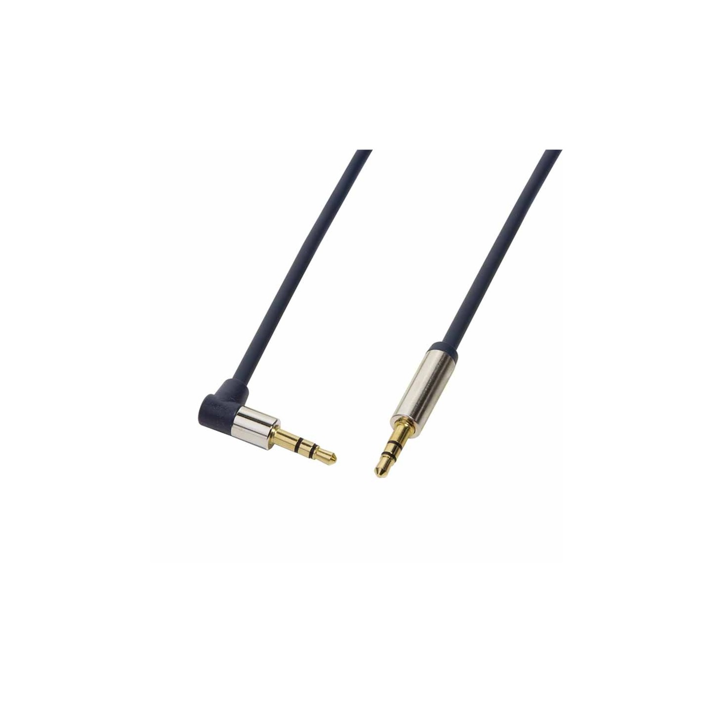 CA11050 0.5m 3.5 AUDIO CBL STEREO 90° ANGLED M M BLUE LOGILINK — Buy in Cyprus with Fast Delivery