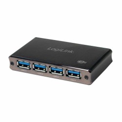 LogiLink UA0282 USB 3.0 4-Port Aluminum Hub w/ Power Supply — Armenius Store Cyprus