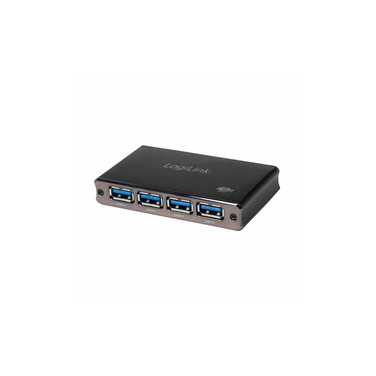 LogiLink UA0282 USB 3.0 4-Port Aluminum Hub w/ Power Supply — Armenius Store Cyprus