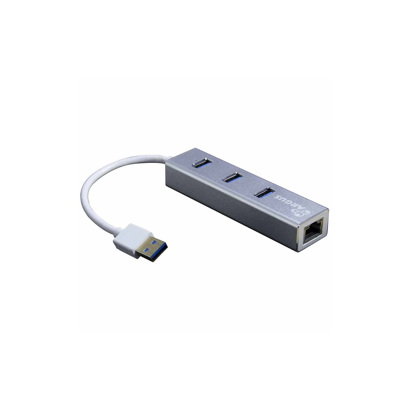 ARGUS IT-310-S USB 3.0 to Gigabit LAN Adapter – 3-Port Hub | Armenius Store